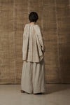 Mutedance 25 Spring/Summer Flower Pleated Pants MD-MD25SS97-LINEN